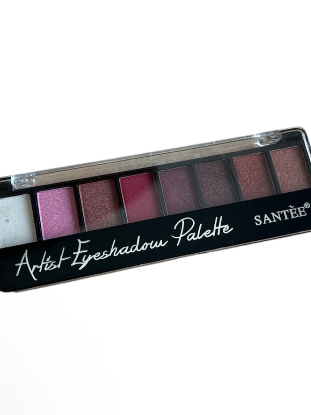 SANTÈE Artist Eyeshadow Palette Pink Red Burgundy Bronze Neutrals NEW